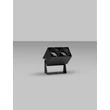 Lampa decor exterior NovaLuce ANDER metal, sticla, antracit, transparent, LED, 10W, 604lm, 3000K-4000K-5000K, IP65 - NL-9050702