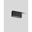 Plafoniera exterioara NovaLuce JAX metal, sticla, antracit, LED, 7W, 560lm, 3000K, IP65 - NL-9050703