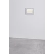 Lampa incastrata exterior NovaLuce OLIN metal, alb, LED, 3W, 186lm, 3000K, IP65 - NL-9050706