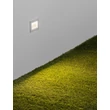 Lampa incastrata exterior NovaLuce OLIN metal, alb, LED, 3W, 186lm, 3000K, IP65 - NL-9050706