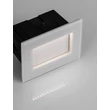 Lampa incastrata exterior NovaLuce OLIN metal, alb, LED, 3W, 186lm, 3000K, IP65 - NL-9050706
