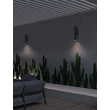 Aplica de perete exterioara NovaLuce TORRIN metal, sticla, antracit, LED, 3W, 230lm, 2700K, IP65 - NL-9050719