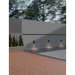 Aplica de perete exterioara NovaLuce SOREN metal, negru, LED, 3W, 144lm, 2700K, IP65 - NL-9050726
