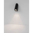 Aplica de perete exterioara NovaLuce SOREN metal, negru, LED, 3W, 144lm, 2700K, IP65 - NL-9050726