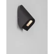Aplica de perete exterioara NovaLuce SOREN metal, negru, LED, 3W, 144lm, 2700K, IP65 - NL-9050726