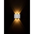 Aplica de perete exterioara NovaLuce DUOMO metal, alb, LED, 5W, 400lm, 3000K, IP54 - NL-9050730