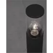 Lampadar exterior NovaLuce Zosia metal, plastic, gri, transparent, E27, IP65 - NL-9060183