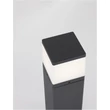 Lampadar exterior NovaLuce Ferron metal, plastic, gri, E27, IP65 - NL-9060184