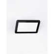 Aplica de perete exterioara NovaLuce Nobu metal, sticla, negru, LED, 3000K, 15W, 496.9lm, IP65 - NL-9060206