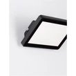 Aplica de perete exterioara NovaLuce Nobu metal, sticla, negru, LED, 3000K, 15W, 496.9lm, IP65 - NL-9060206