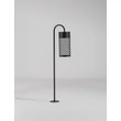 Lampadar exterior NovaLuce MOTLEY metal, negru, LED, 9W, 395lm, 3000K, IP65 - NL-9060232