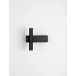 Aplica de perete NovaLuce PARON metal, negru, LED, 6W, 326lm, 3000K - NL-9060240