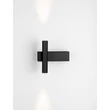 Aplica de perete NovaLuce PARON metal, negru, LED, 6W, 326lm, 3000K - NL-9060240