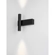 Aplica de perete NovaLuce PARON metal, negru, LED, 6W, 326lm, 3000K - NL-9060240