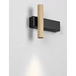 Aplica de perete NovaLuce PARON metal, negru, auriu, LED, 6W, 326lm, 3000K - NL-9060242