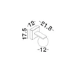 Aplica de perete exterioara NovaLuce ORACLE metal, sticla, maro, opal, LED, 9W, 425lm, 3000K, IP65 - NL-9060244