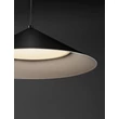 Pendul NovaLuce LUI metal, negru, LED, 12W, 767lm, 3000K - NL-9060253
