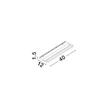 Aplica de perete NovaLuce PABLO metal, alb, LED, 12W, 853lm, 3000K - NL-9060258