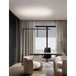 Lampadar NovaLuce READER metal, plastic, negru, LED, 60W, 4000K - NL-9060291