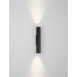 Aplica de perete NovaLuce RIVETA metal, negru, LED, 6W, 3000K, 444 Lm - NL-9060305
