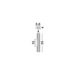 Aplica de perete NovaLuce RIVETA metal, auriu, LED, 6W, 3000K, 444 Lm - NL-9060307