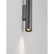Aplica de perete NovaLuce RIVETA metal, nichel, LED, 6W, 3000K, 444 Lm - NL-9060308