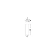Spot NovaLuce LUISA metal, nichel, LED, 6W, 3000K, 422 Lm - NL-9060312