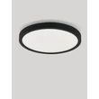 Plafoniera NovaLuce CERIUM plastic, alb, negru, LED, 18W, 2700-6500K, 1440 Lm - NL-9060992