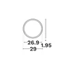 Plafoniera NovaLuce CERIUM plastic, alb, LED, 24W, 2700-6500K, 2040 Lm - NL-9060993