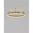 Plafoniera NovaLuce MOTIF metal, bronz, LED, 3000K, 45W, 3350lm - NL-9063600