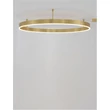 Plafoniera NovaLuce MOTIF metal, bronz, LED, 3000K, 60W, 4550lm - NL-9063606