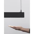 Pendul NovaLuce LINA metal, negru, LED, 3000K, 16W, 960lm - 9063609