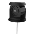 Pendul NovaLuce LINA metal, negru, LED, 4000K, 16W, 960lm - 9063610