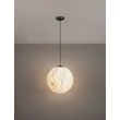 Pendul NovaLuce WABI metal, hartie, negru, alb, E27 - NL-9070621