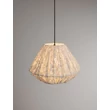 Pendul NovaLuce WABI metal, hartie, negru, alb, E27 - NL-9070622