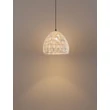 Pendul NovaLuce WABI metal, hartie, negru, alb, E27 - NL-9070623