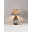 Veioza NovaLuce WABI ceramic, textil, maro, E27 - NL-9070625