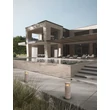 Lampadar exterior NovaLuce BALMA marmura, bej, LED, 21W, 1006lm, 3000K, IP65 - NL-9080144