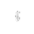 Pendul NovaLuce GRATTA metal, negru, LED, 48W, 1920lm, 3200K - NL-9081804