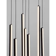 Pendul NovaLuce GRATTA metal, negru, LED, 48W, 1920lm, 3200K - NL-9081804