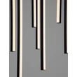 Pendul NovaLuce GRATTA metal, negru, LED, 48W, 1920lm, 3200K - NL-9081804