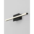 Aplica de perete NovaLuce GRATTA metal, negru, LED, 11W, 427lm, 3200K - NL-9081806