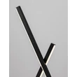 Veioza NovaLuce GRATTA metal, negru, LED, 11W, 550lm, 3200K - NL-9081807