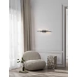 Aplica de perete NovaLuce AMICA metal, negru, LED, 12W, 510lm, 3200K - NL-9081809