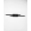 Aplica de perete NovaLuce AMICA metal, negru, LED, 12W, 510lm, 3200K - NL-9081809