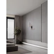 Aplica de perete NovaLuce APECHO metal, negru, LED, 28W, 1055lm, 3200K - NL-9081811