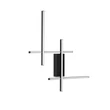 Aplica de perete NovaLuce APECHO metal, negru, LED, 28W, 1055lm, 3200K - NL-9081811