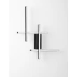 Aplica de perete NovaLuce APECHO metal, negru, LED, 28W, 1055lm, 3200K - NL-9081811