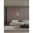 Aplica de perete NovaLuce APECHO metal, alb, LED, 34W, 1360lm, 3200K - NL-9081812