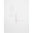 Aplica de perete NovaLuce APECHO metal, alb, LED, 34W, 1360lm, 3200K - NL-9081812